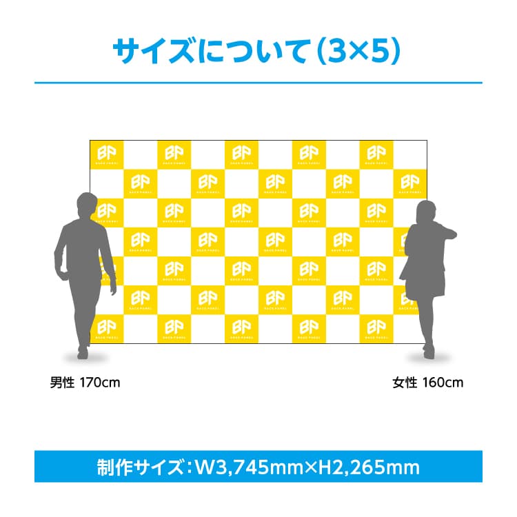 3x5 タイプ サイズ比較