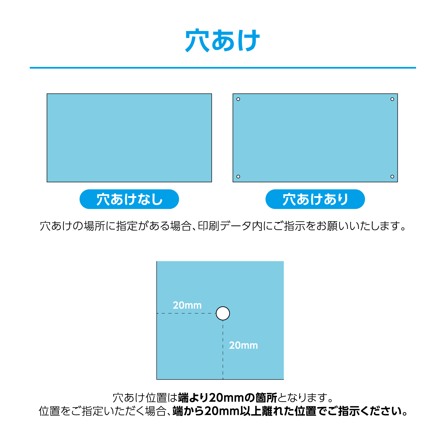 穴あけ加工 1